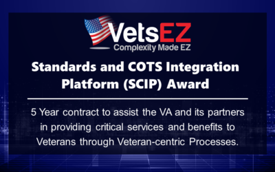 VetsEZ Awarded VA Contract for Standards and COTS Integration Platform (SCIP) Sustainment, Program Management, Configuration Management, and Virtual Private Network Services